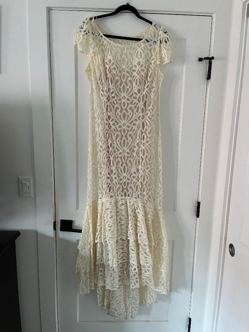 BHLDN Flamenco Lace Dress